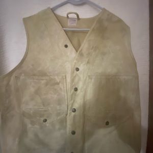 Filson waxed vest